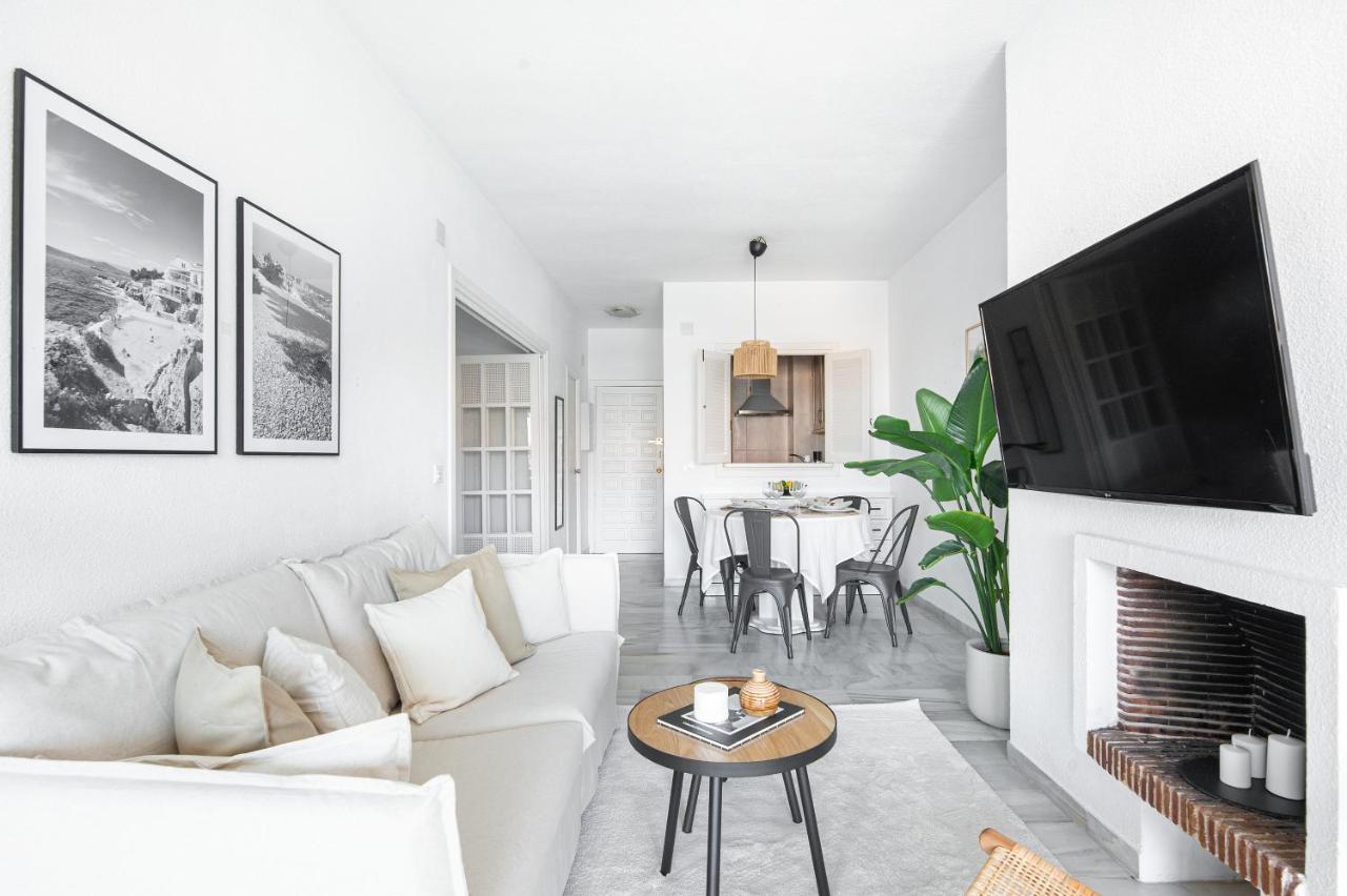 2Bdr Apartment With Sea View In Golden Mile, Marbella Exterior foto